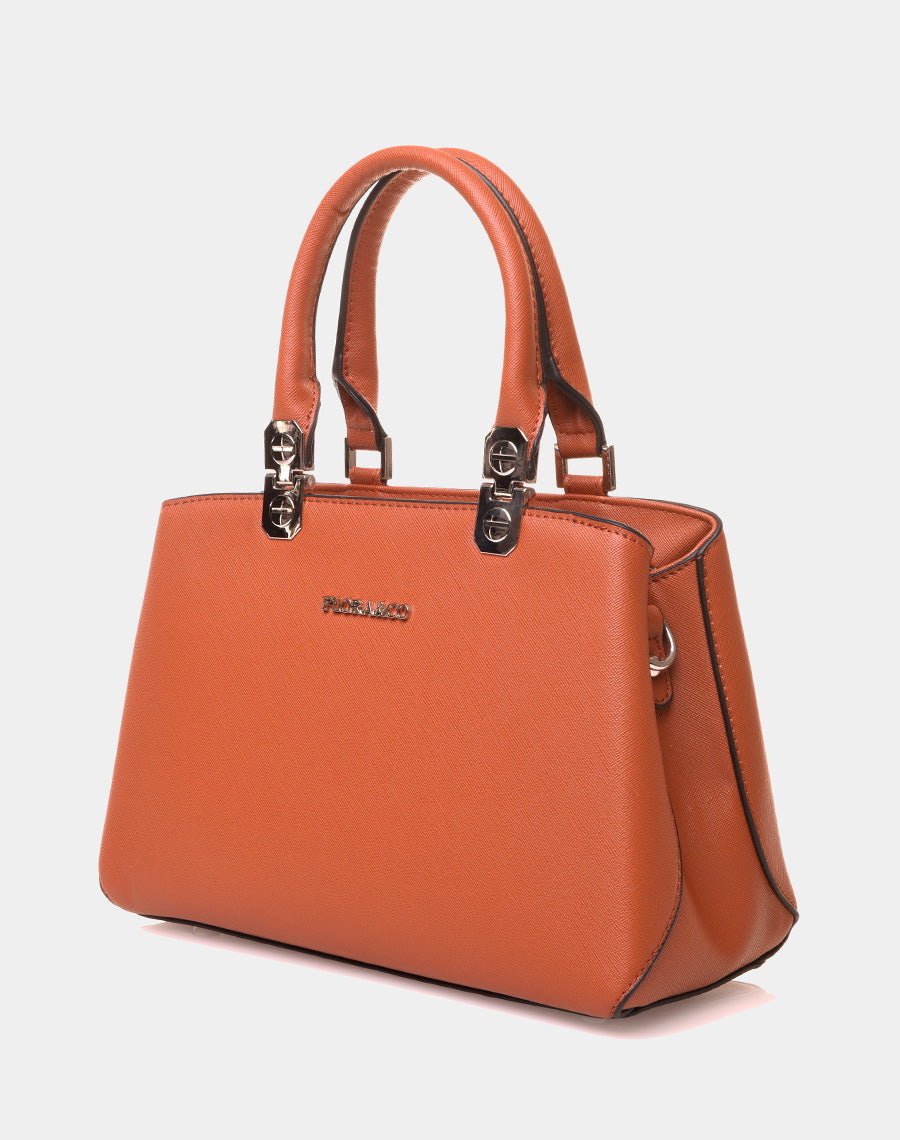 Mini sac à main camel