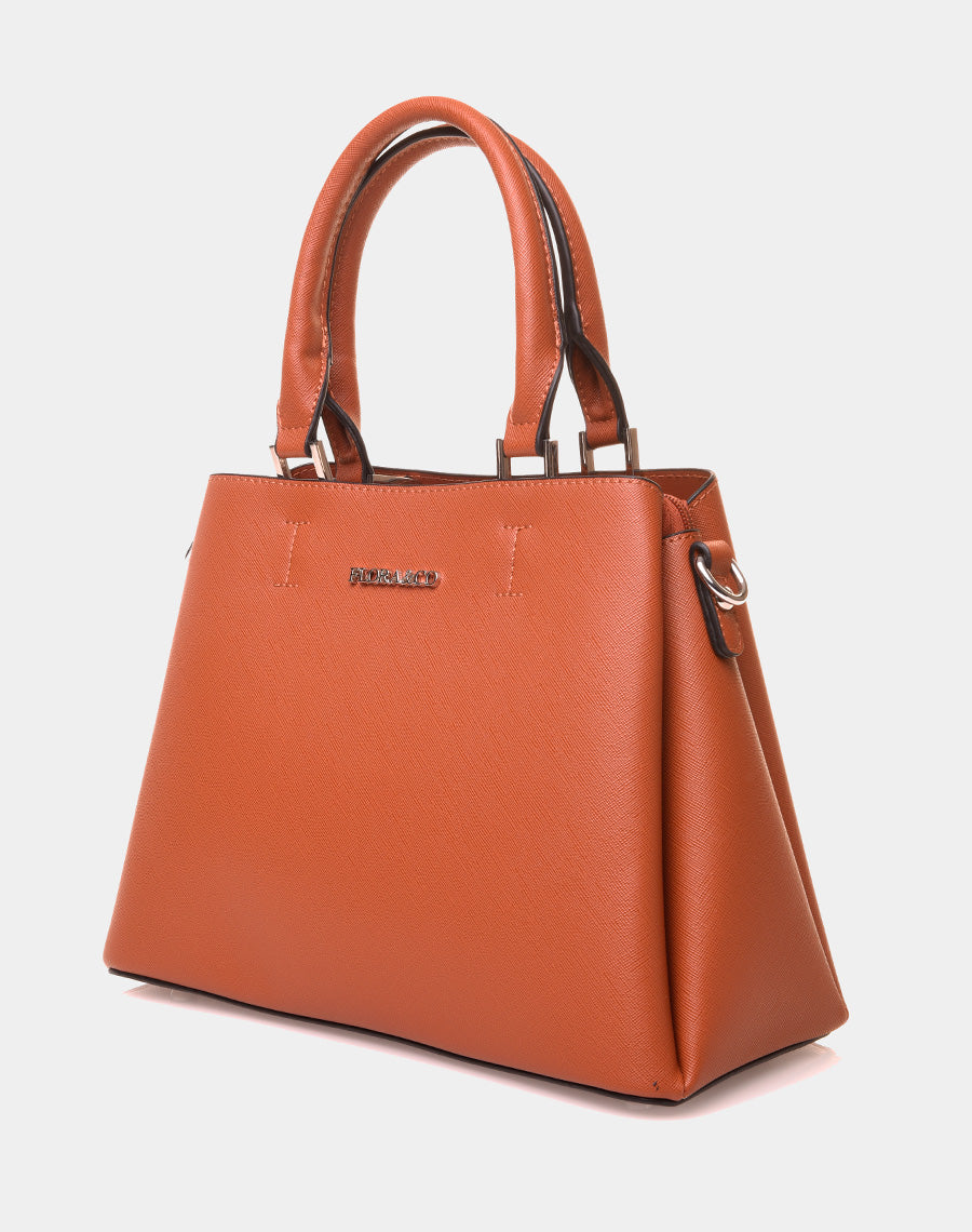 Mini sac à main camel