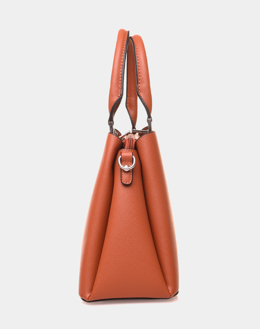 Mini sac à main camel