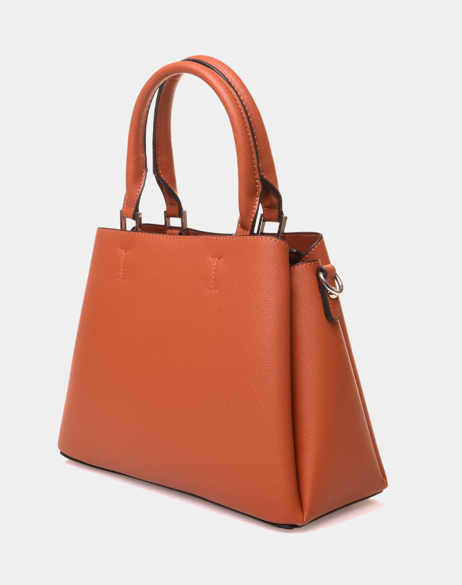 Mini sac à main camel