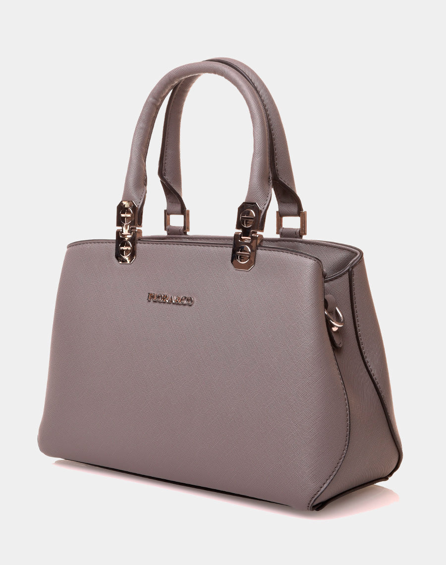 Mini sac à main gris