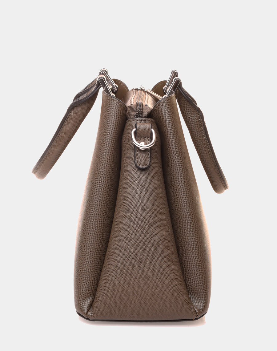 Mini sac à main kaki