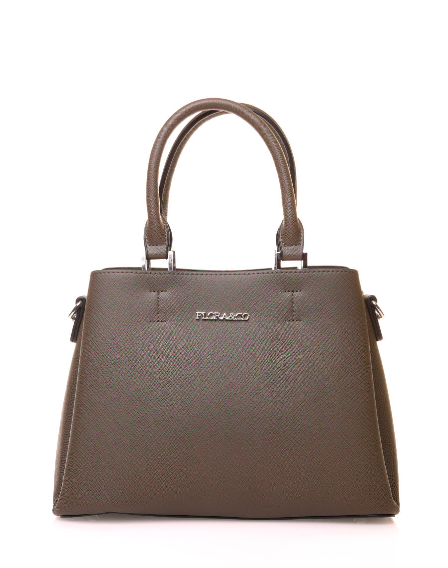 Mini sac à main kaki