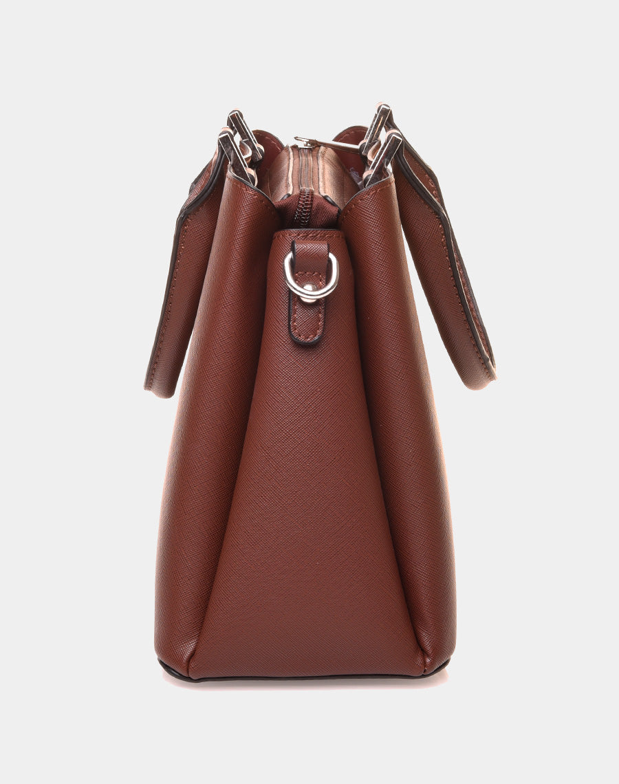 Mini sac à main marron