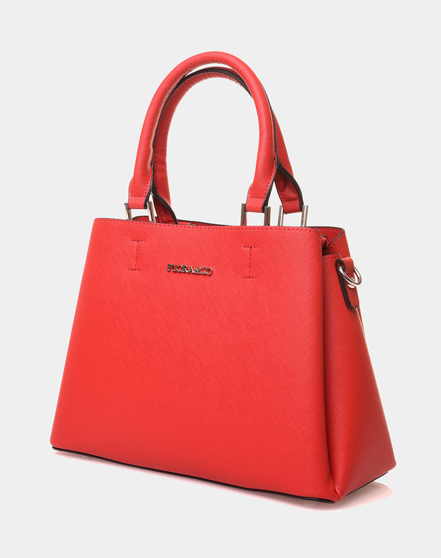 Mini sac à main rouge