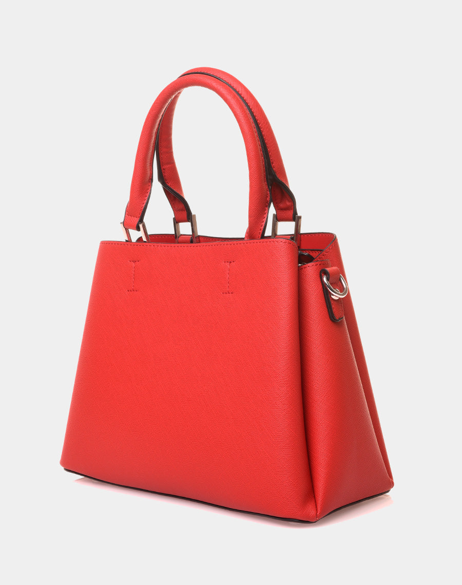 Mini sac à main rouge