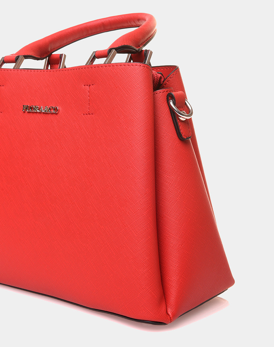 Mini sac à main rouge