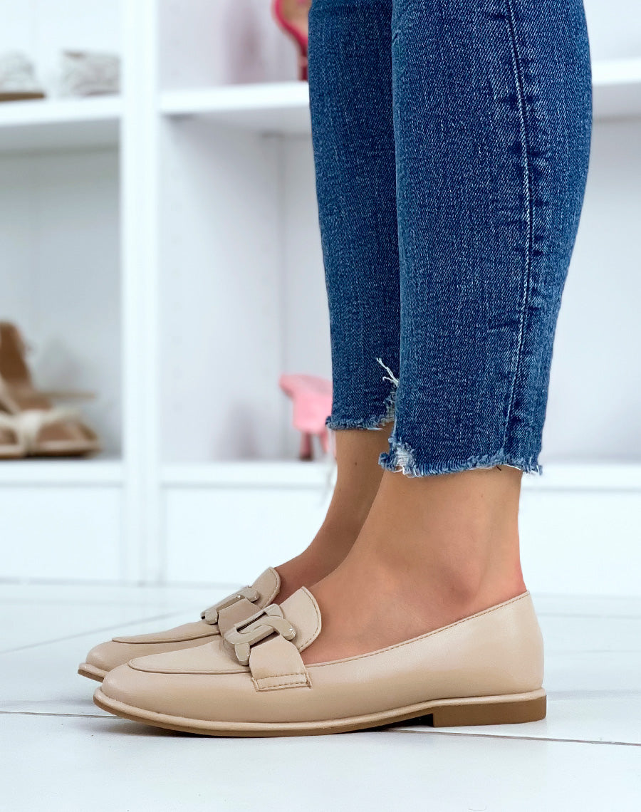 Mocassins beiges