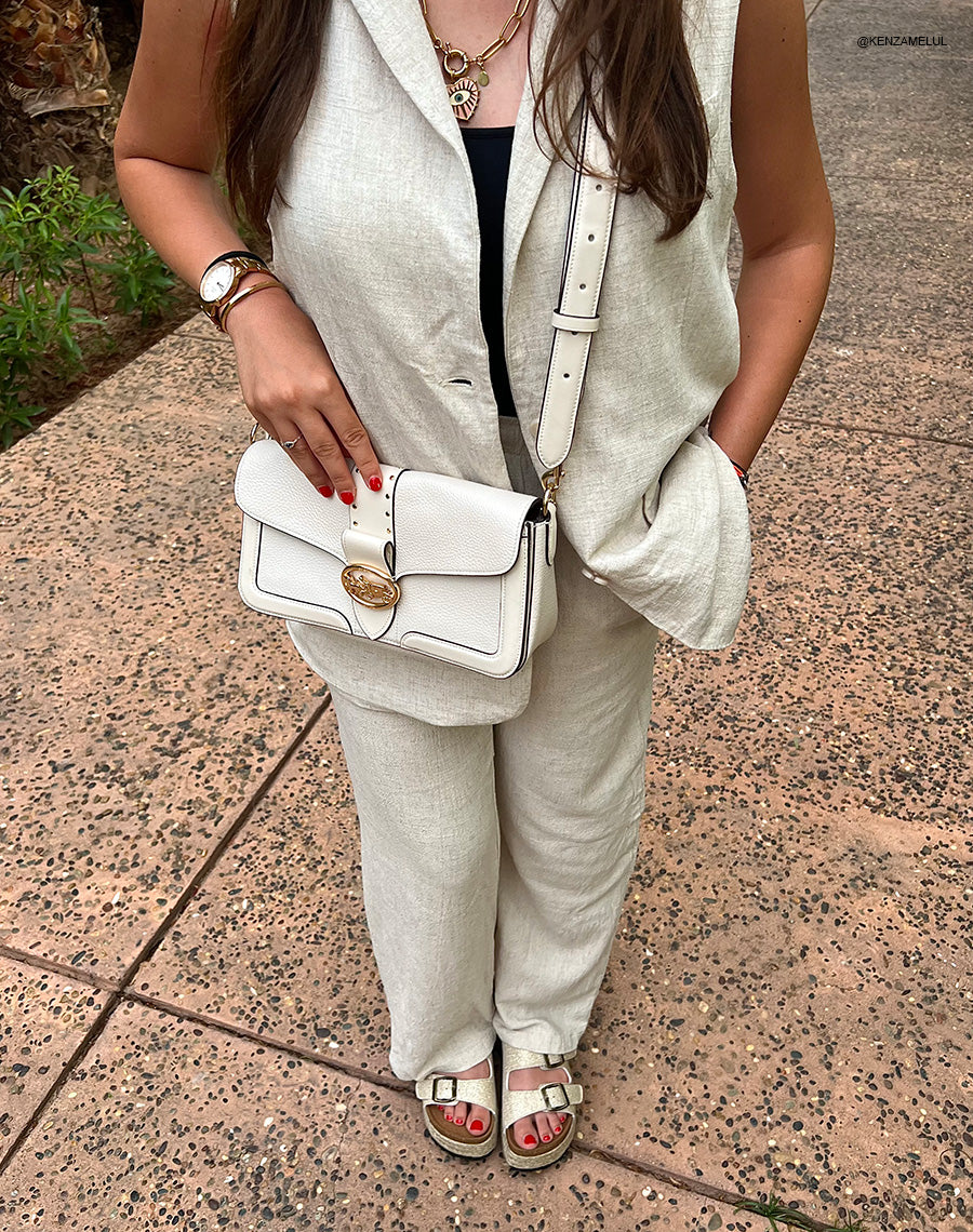 Mules à doubles lanières dorées et pailletées à grosse plateforme