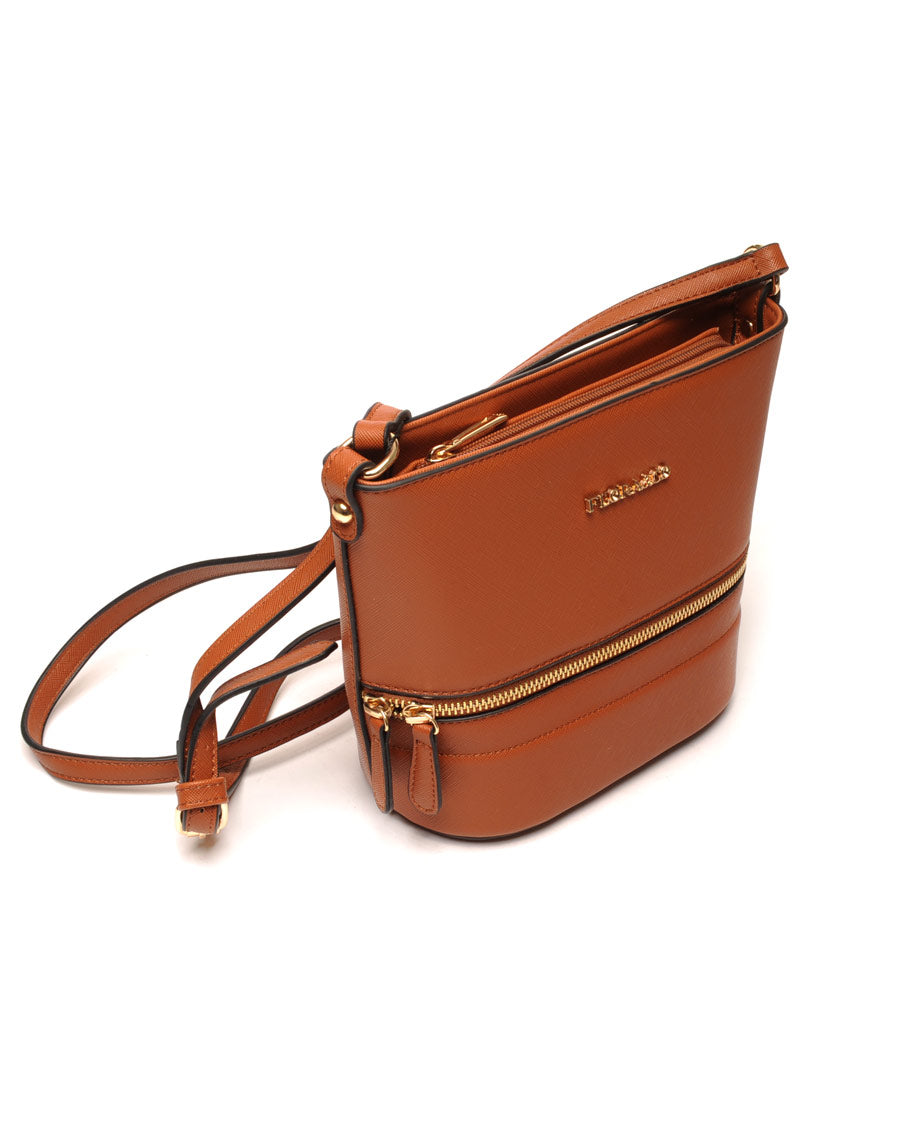 Petit sac bandoulière camel