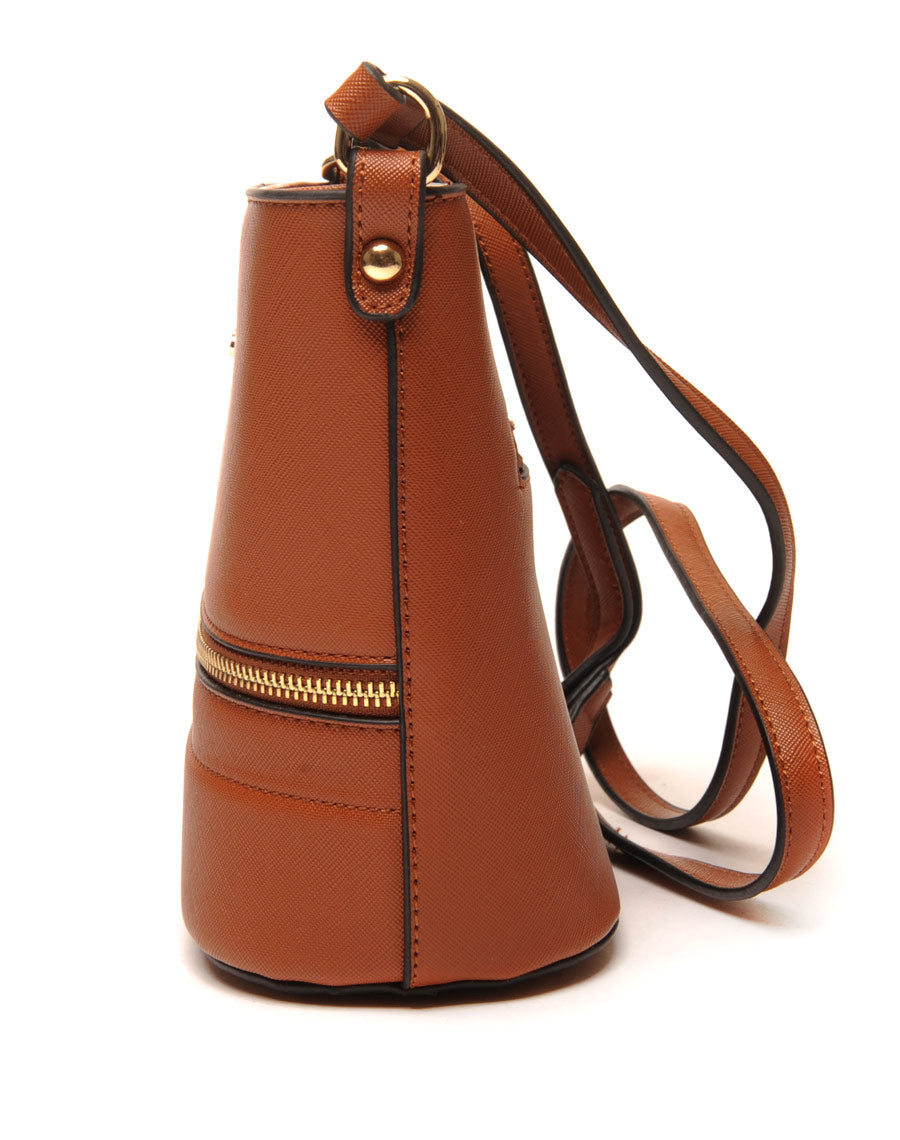 Petit sac bandoulière camel