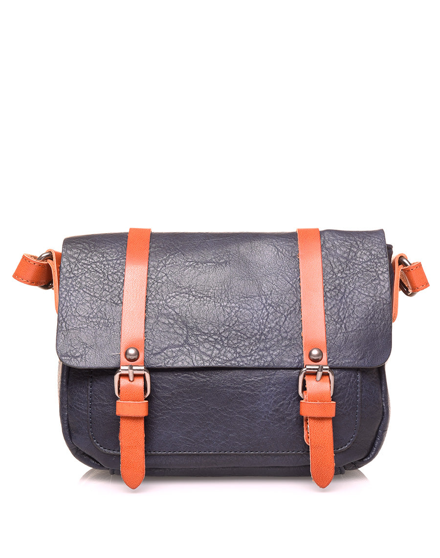 Petit sac bandoulière vintage bleu