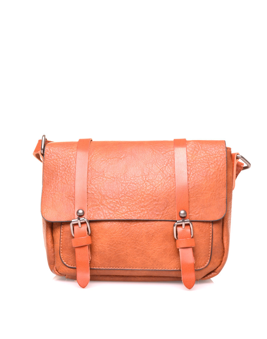 Petit sac bandoulière vintage camel