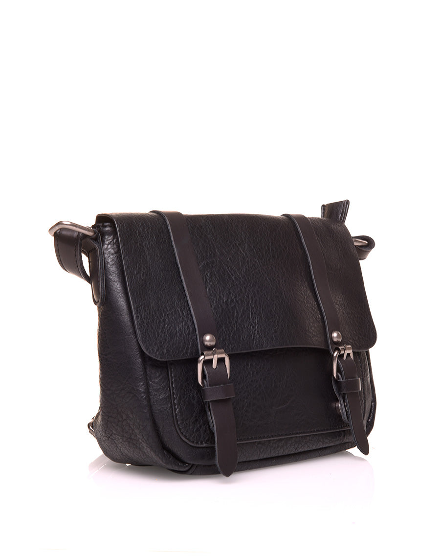 Petit sac bandoulière vintage noir
