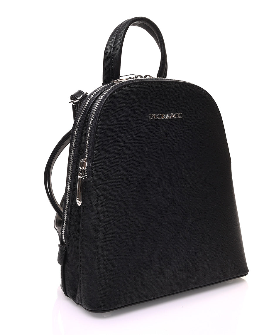 Petit sac à dos noir à bretelles fines