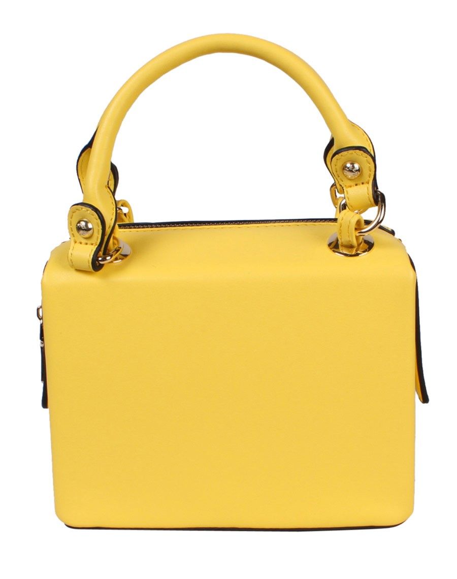 Petit sac à main jaune