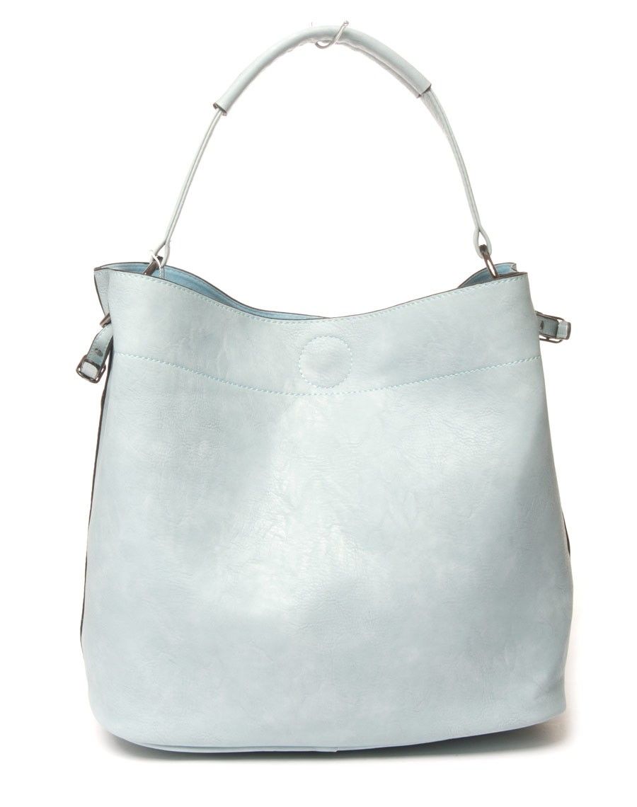 Sac a main bleu clair Flora & Co