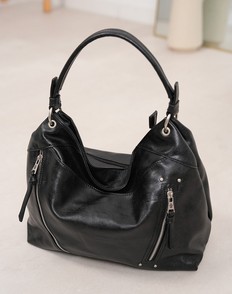 Sac cabas besace noir