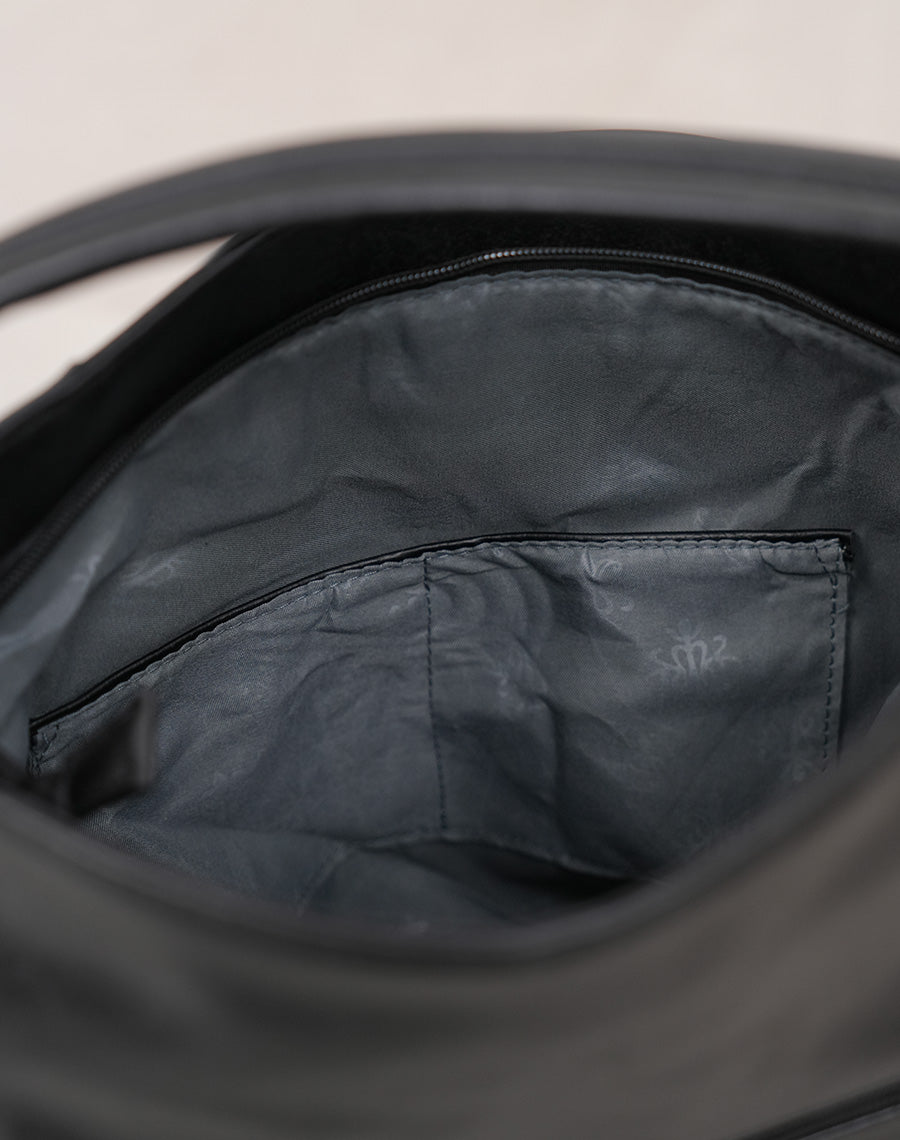 Sac cabas besace noir