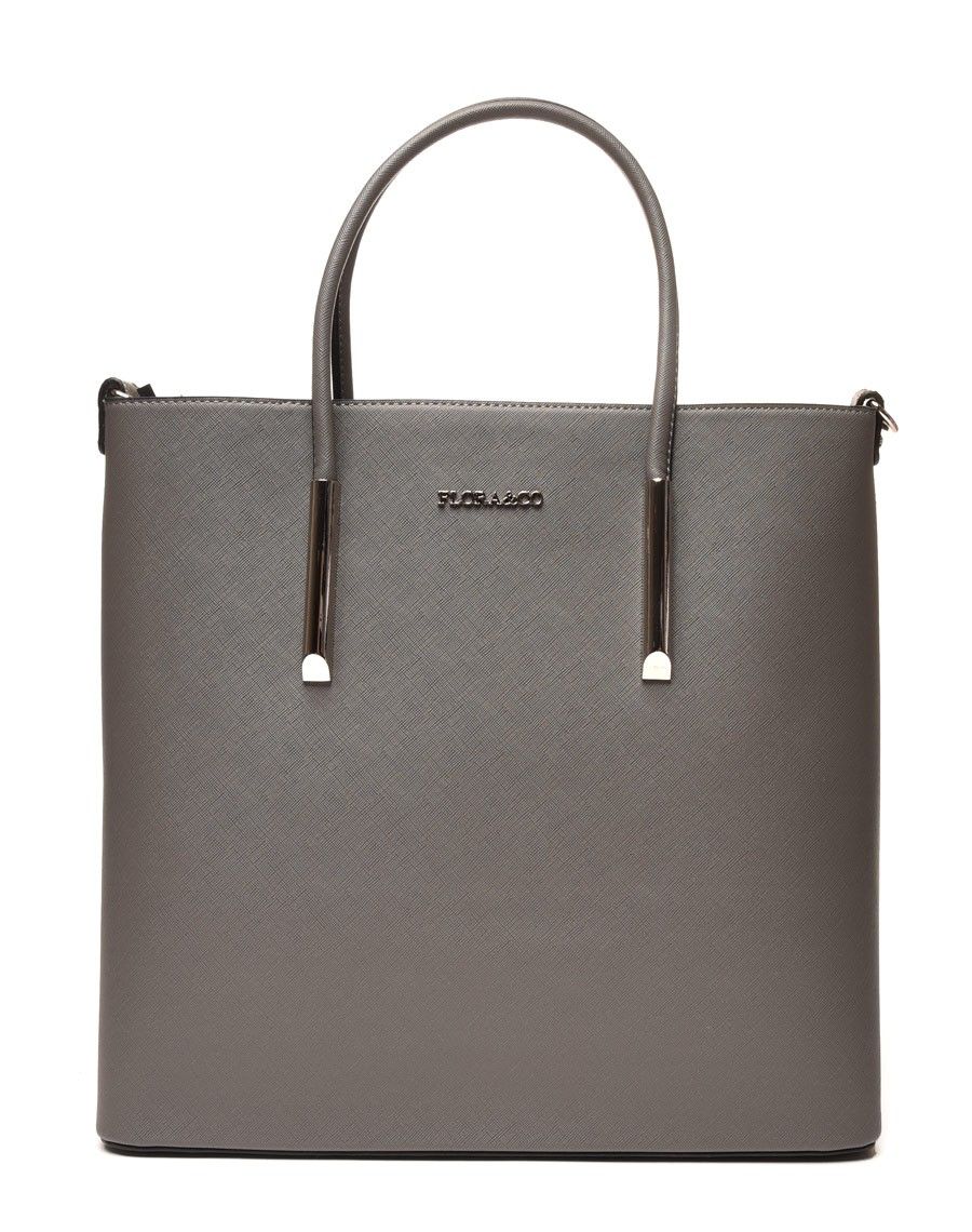 Sac cabas carré gris