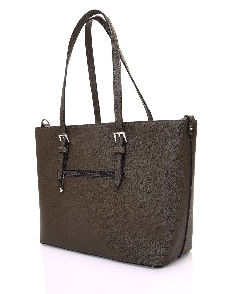 Sac cabas classe kaki