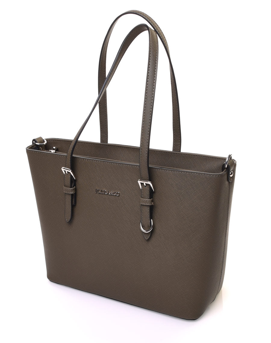 Sac cabas classe kaki