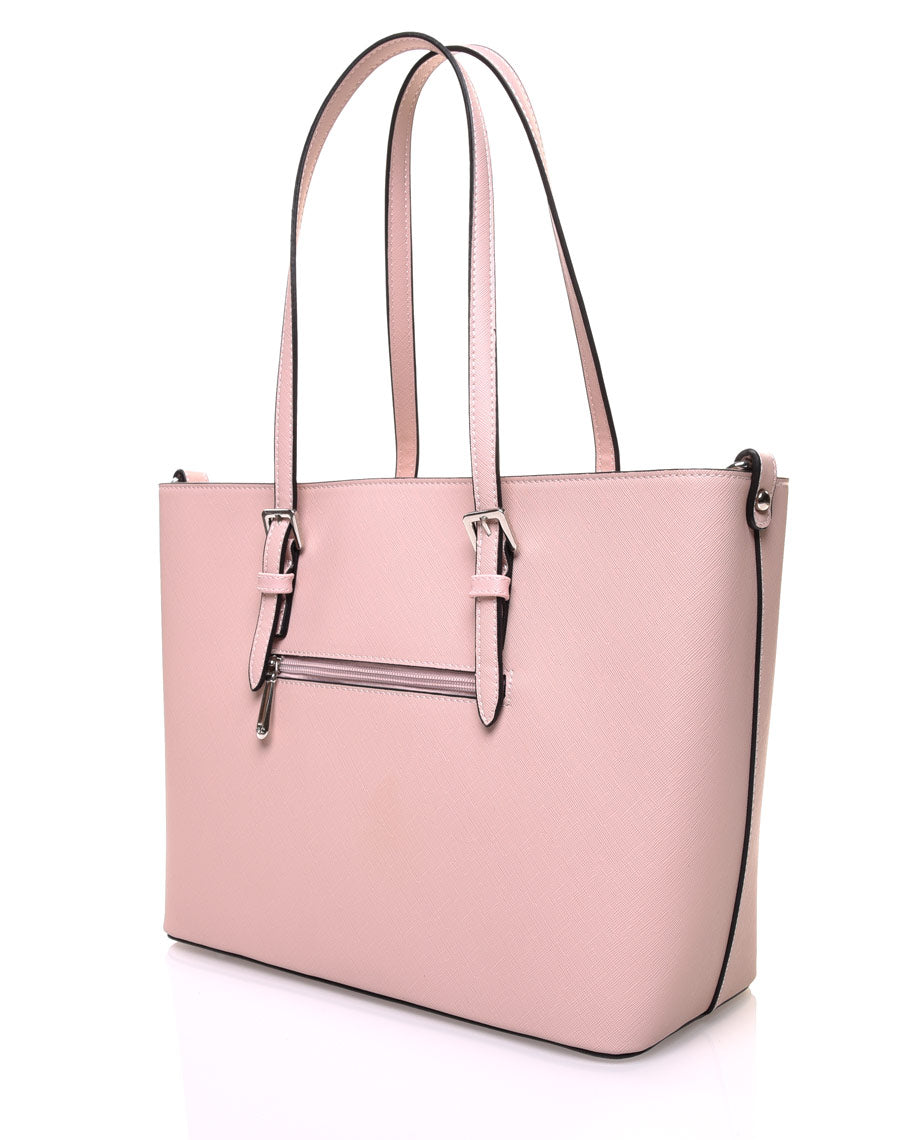 Sac cabas classe rose pale