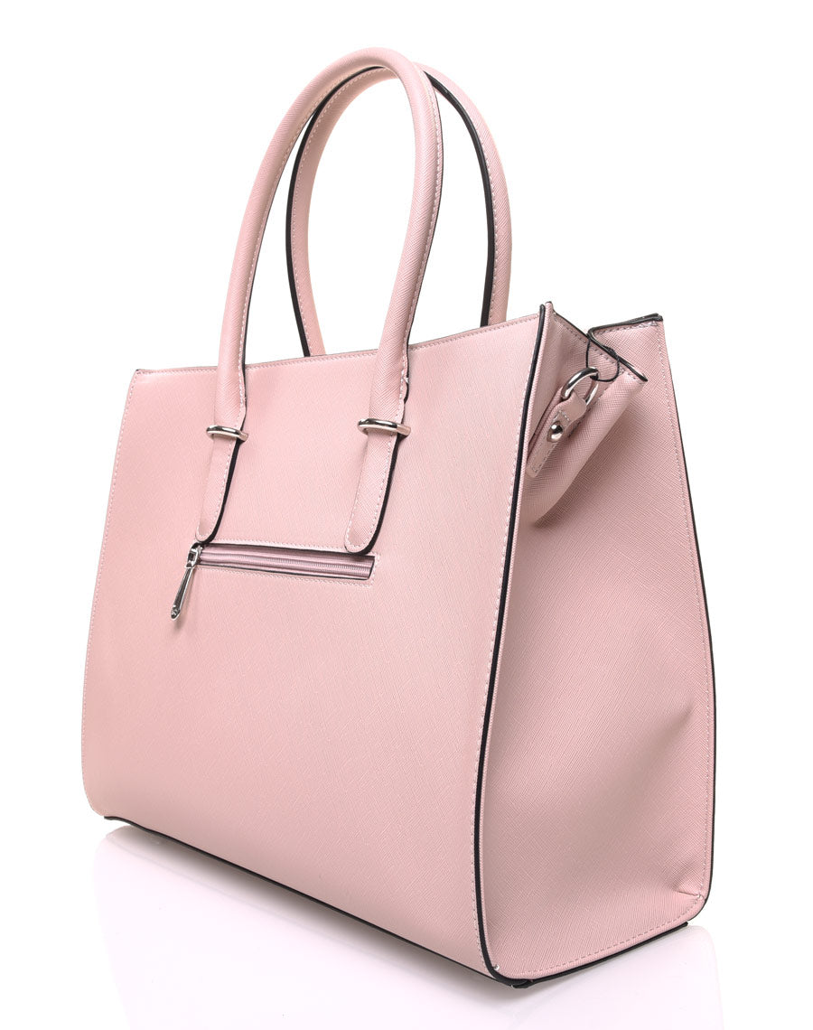 Sac cabas rose pale