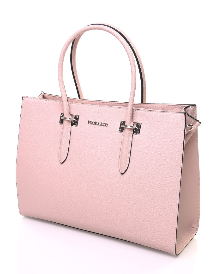 Sac cabas rose pale