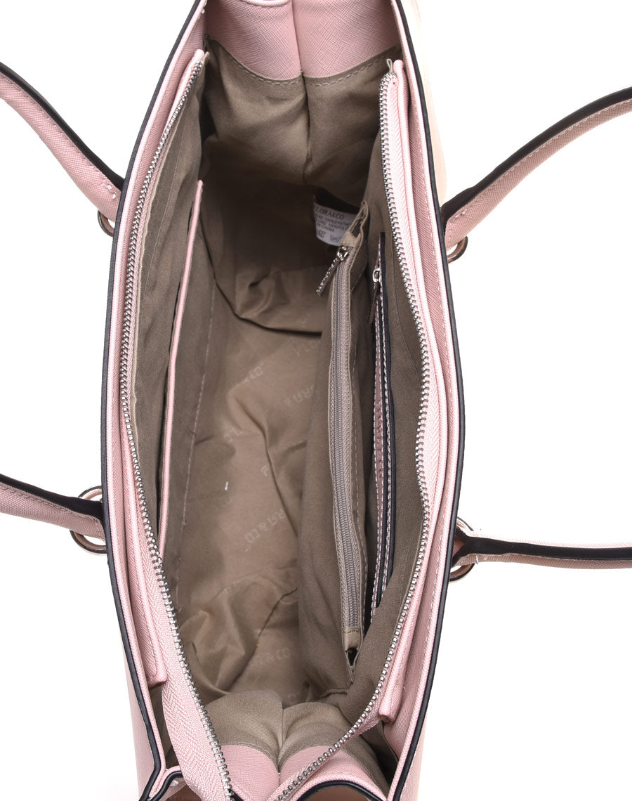Sac cabas rose pale