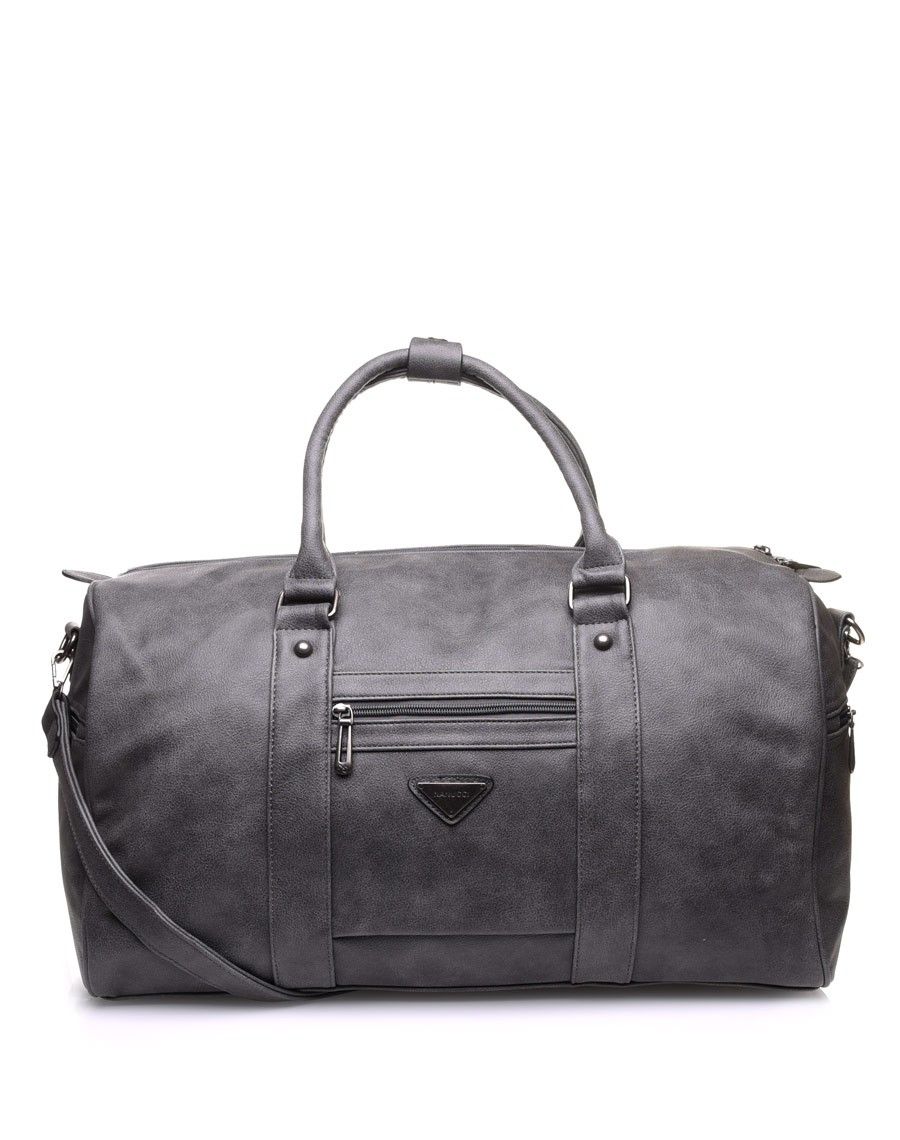 Sac de voyage gris foncé
