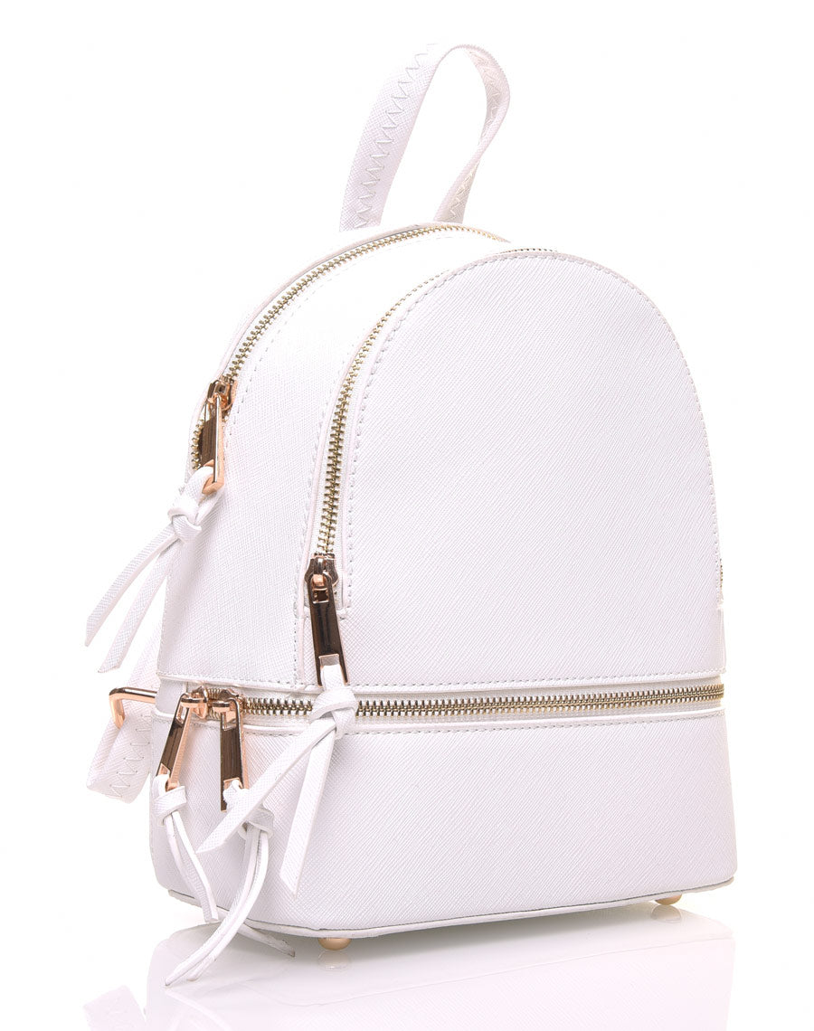 Sac à dos blanc