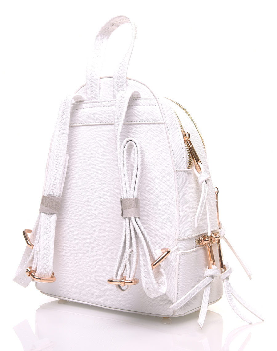 Sac à dos blanc
