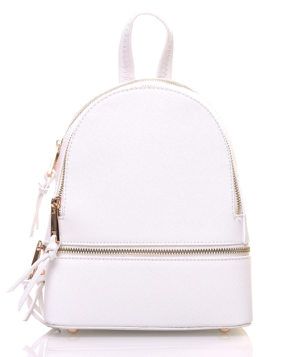Sac à dos blanc
