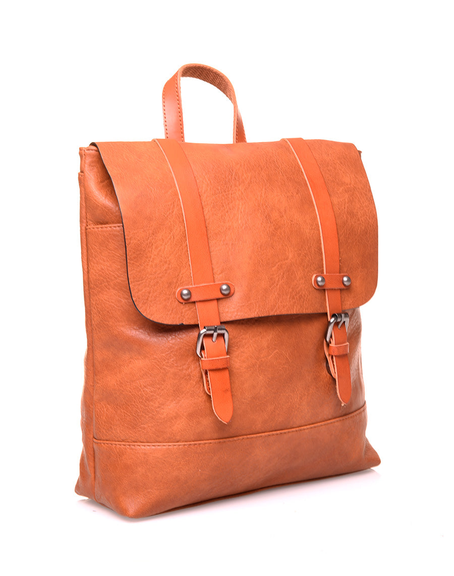 Sac à dos vintage camel