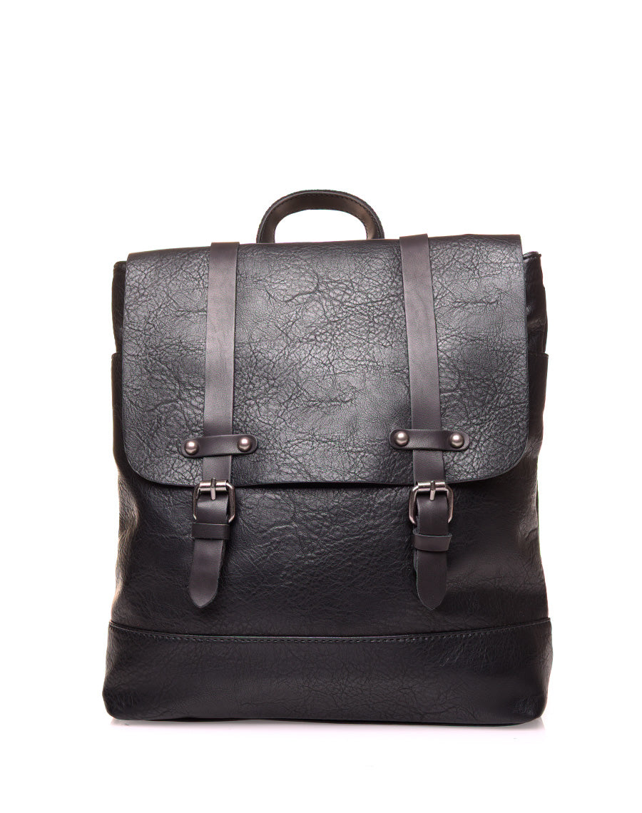 Sac à dos vintage noir