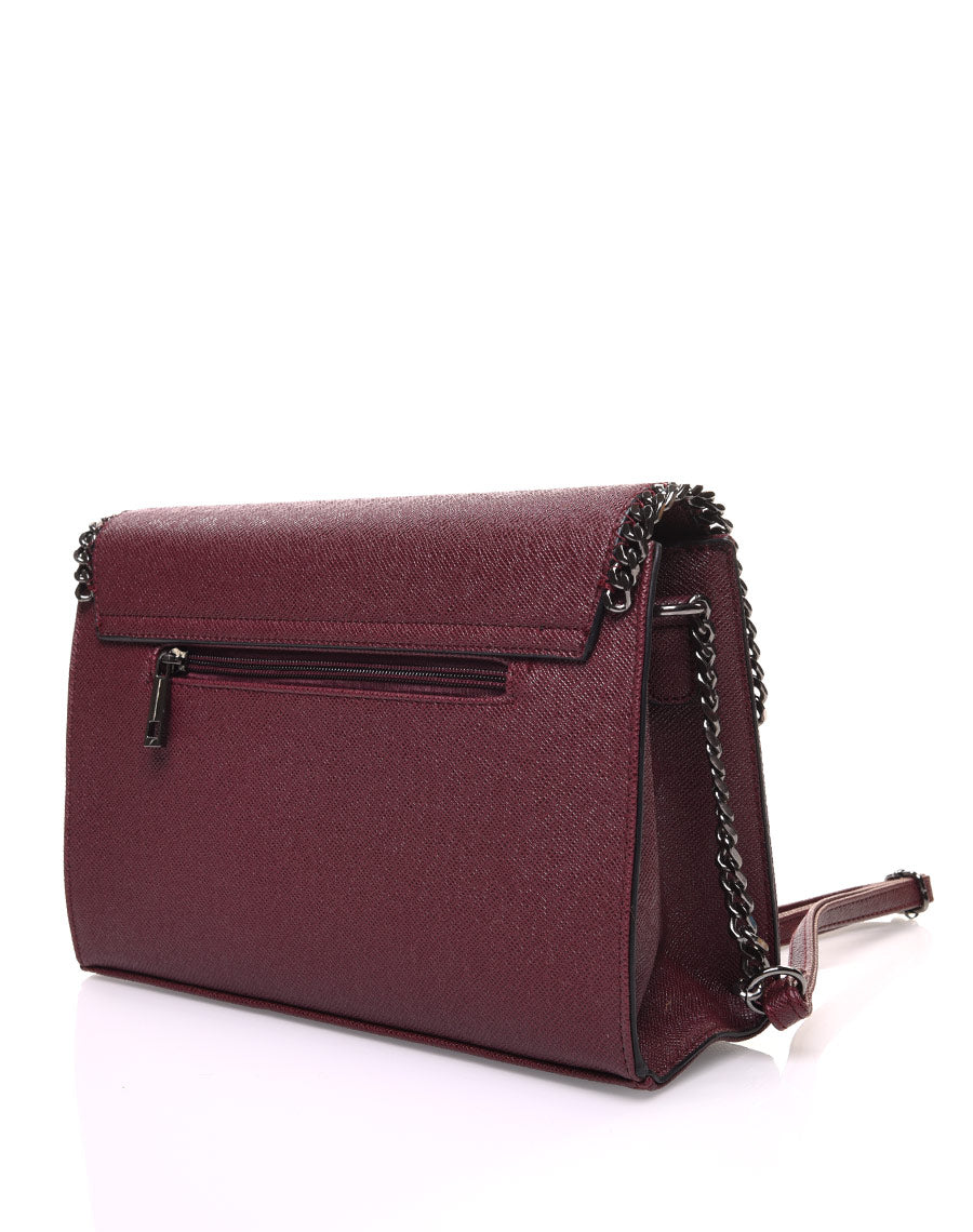 Sac en bandoulière bordeaux