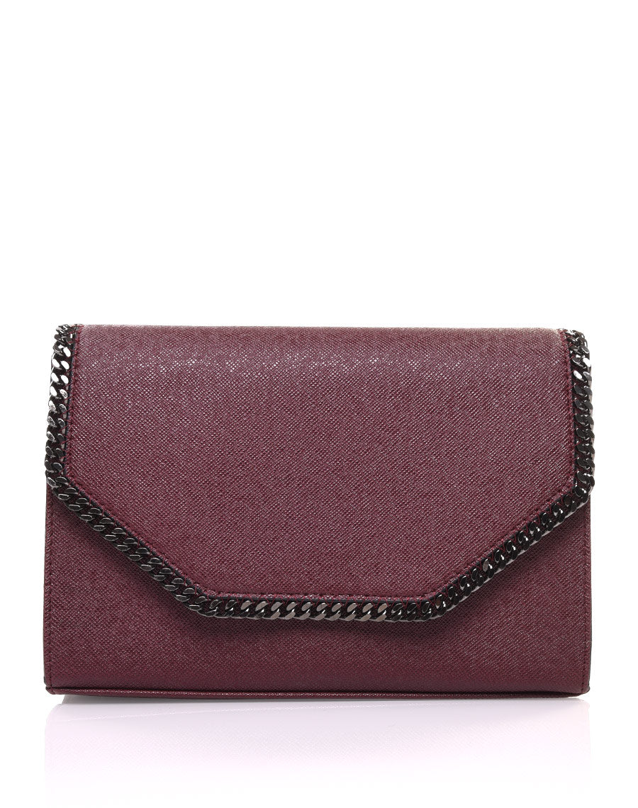 Sac en bandoulière bordeaux