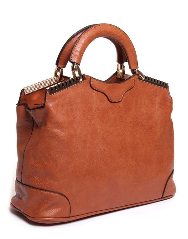 Sac femme Be Exclusive: sac à main camel