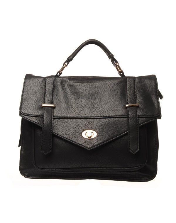 Sac femme Enjoy: Sac cartable noir