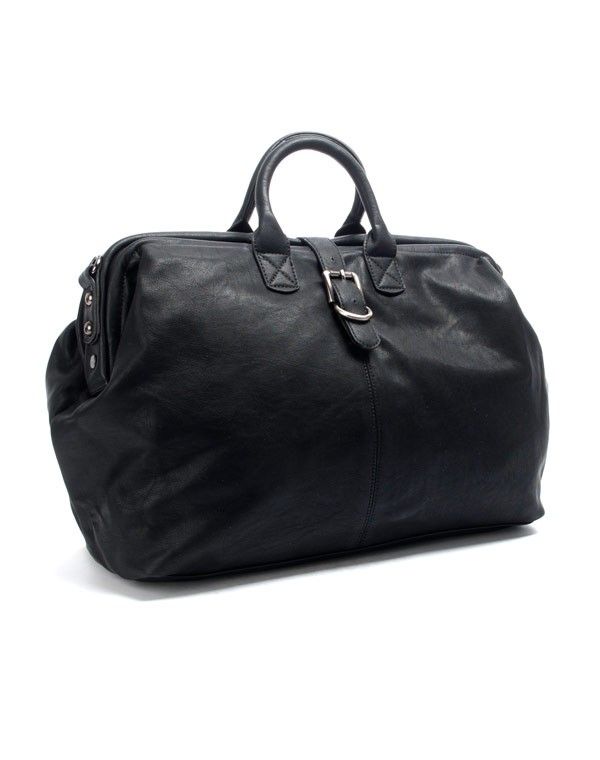 Sac femme Nanucci: Petit sac de voyage noir