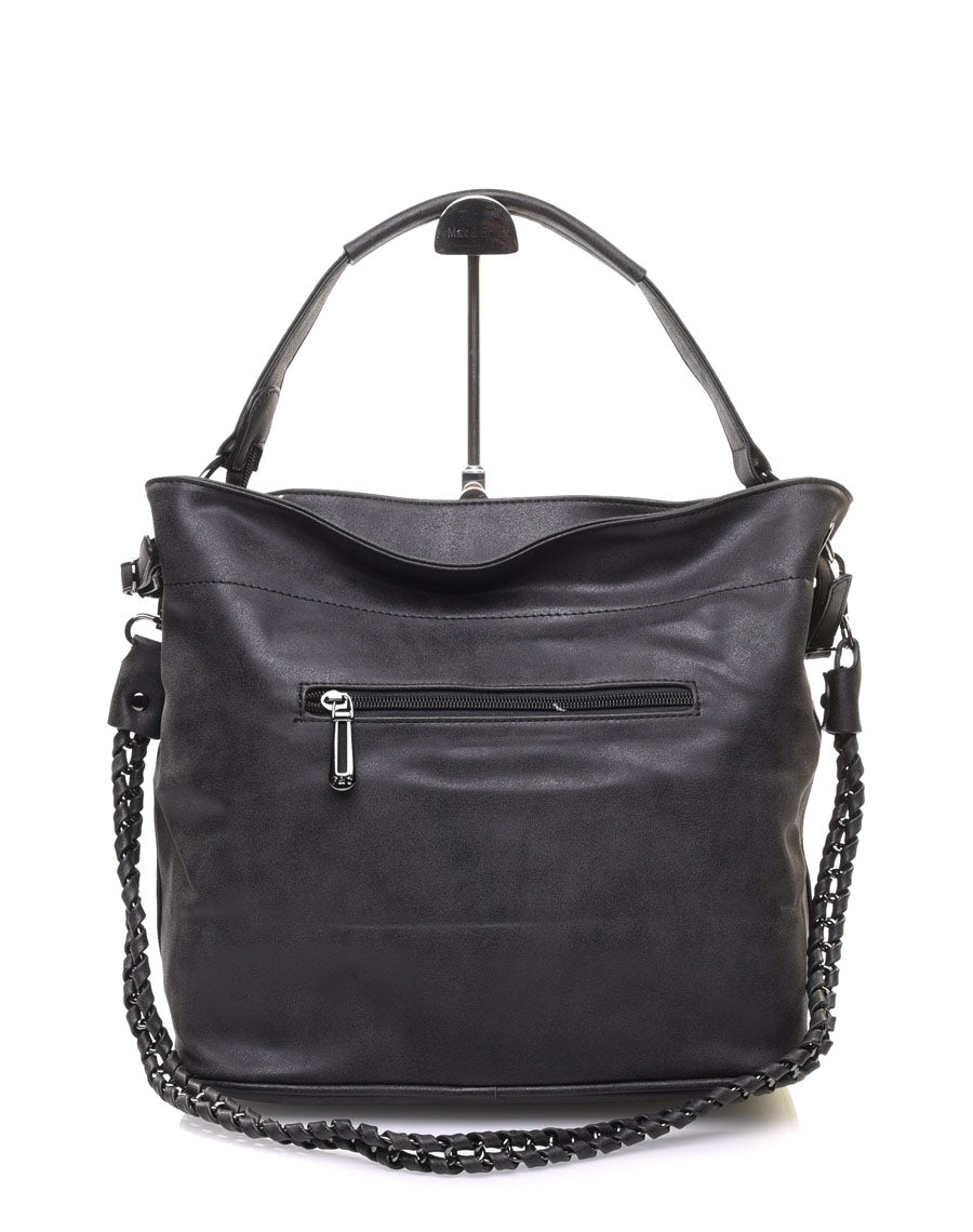 Sac à main bandoulière noir