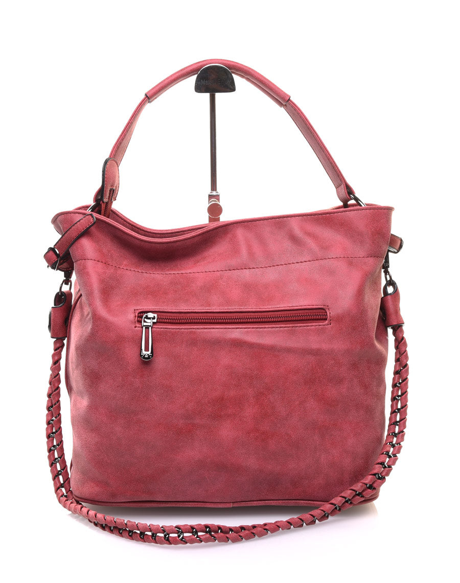 Sac à main bandoulière rouge