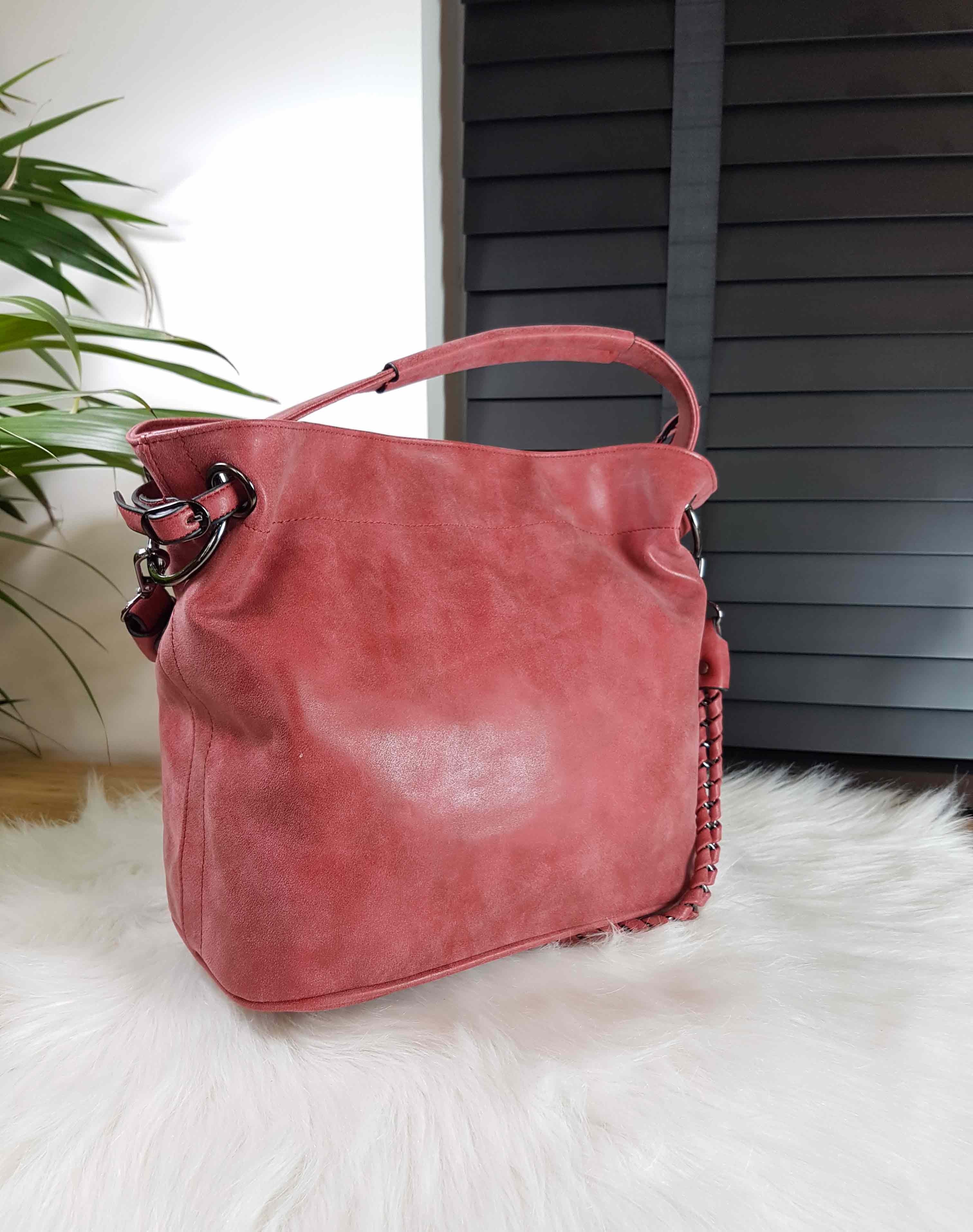 Sac à main bandoulière rouge