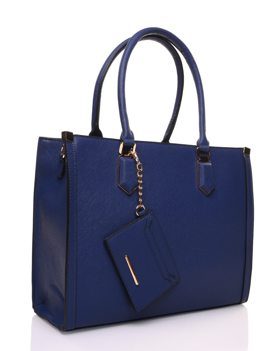 Sac à main bleu
