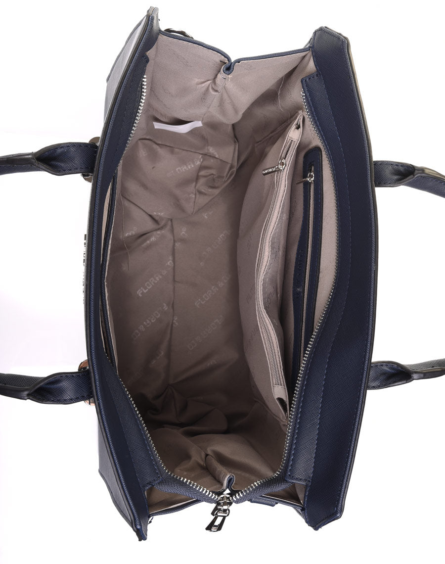 Sac à main bleu Flora&co