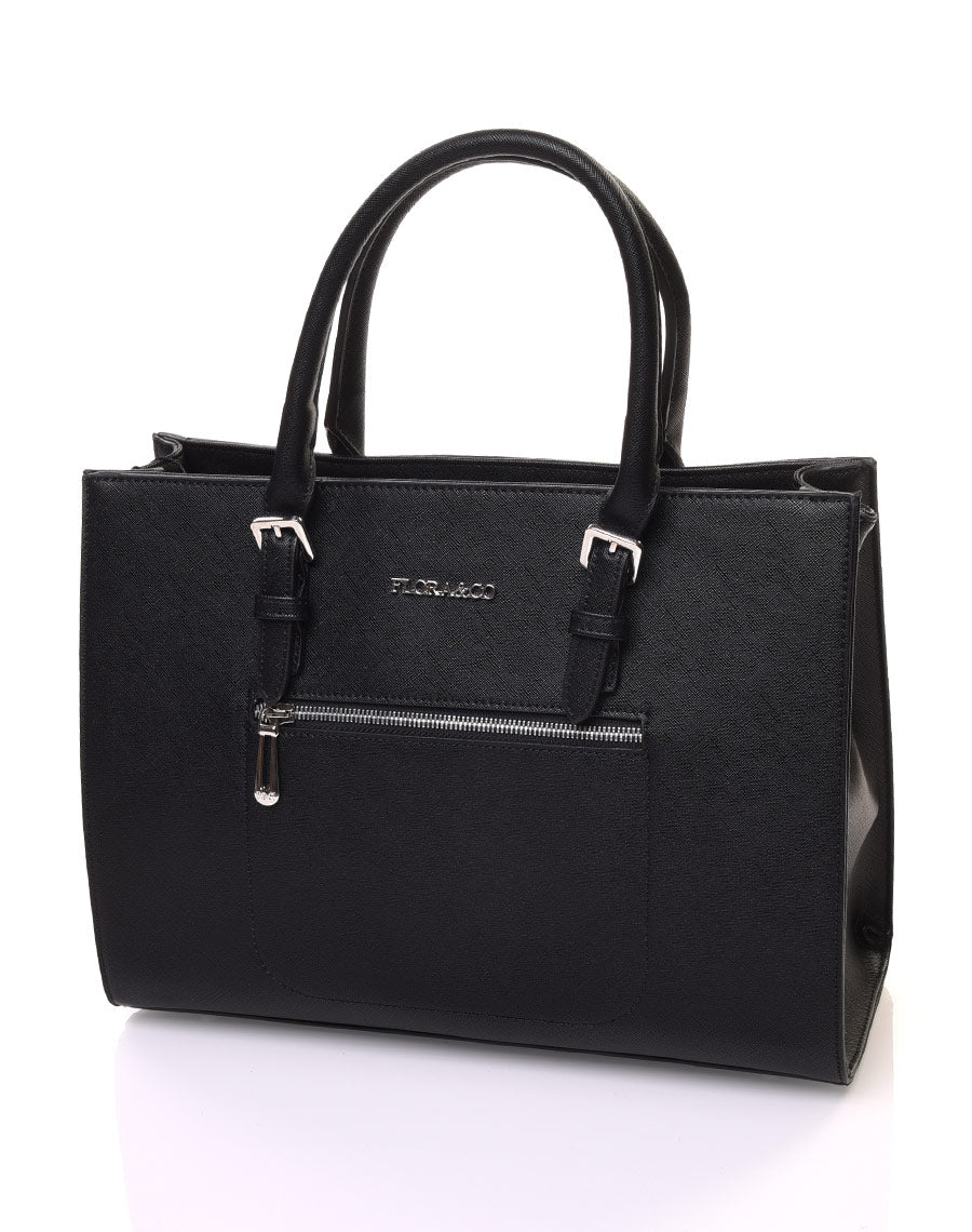 Sac à main cabas noir