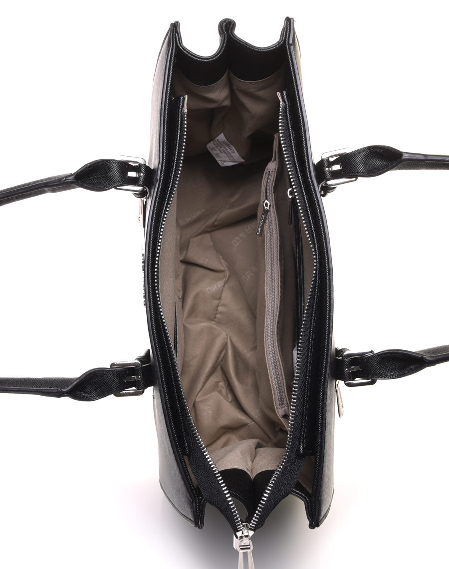 Sac à main cabas noir