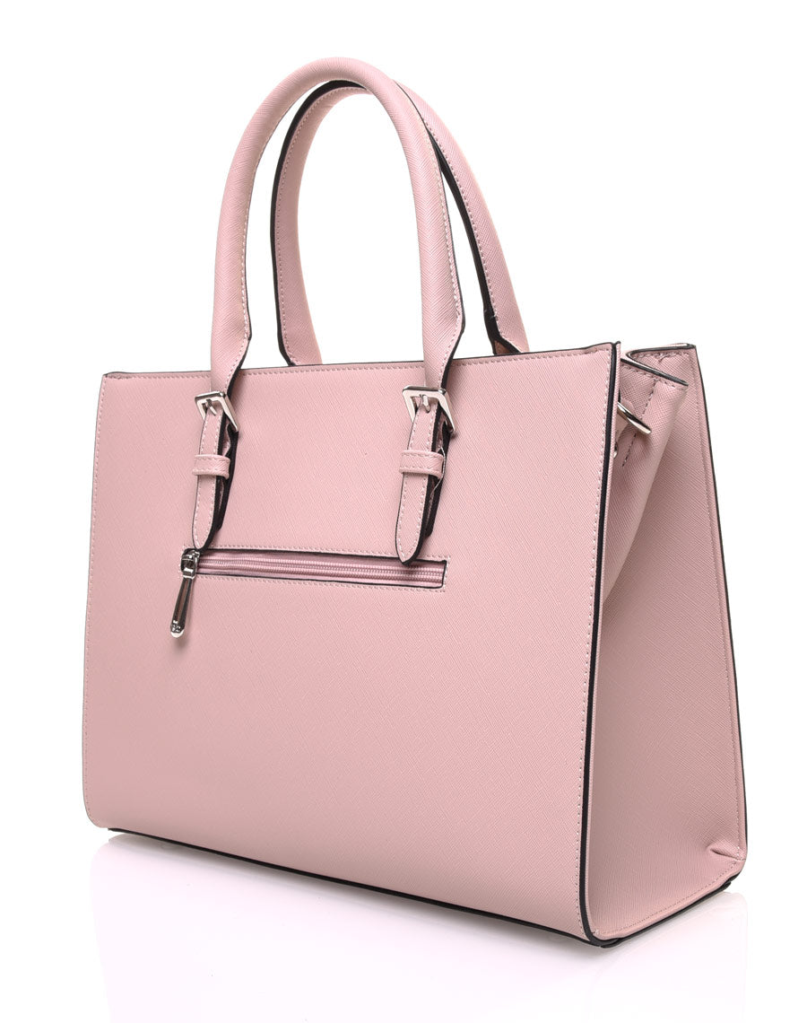 Sac à main cabas rose