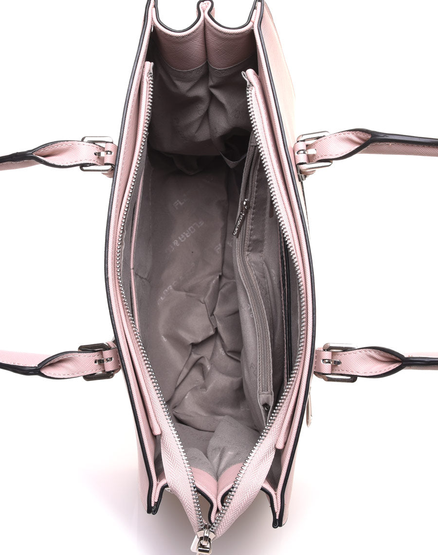 Sac à main cabas rose